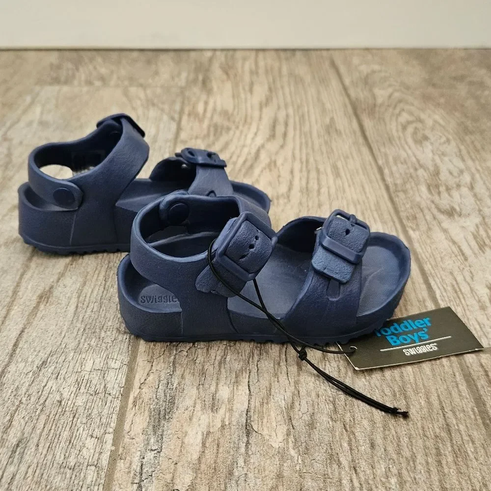 Kids Blue Sandals Size S